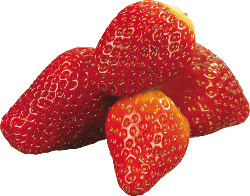 Fresh Fruity Strawberry PNG Image White Background Free Download