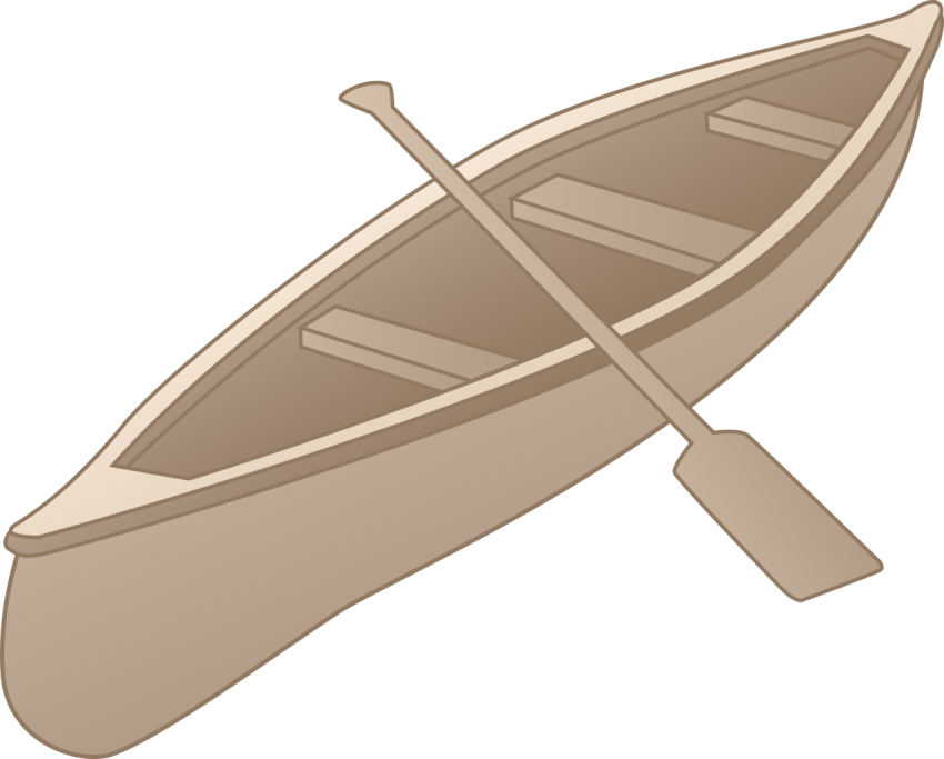 Animated Canoe PNG Iamge Free Download