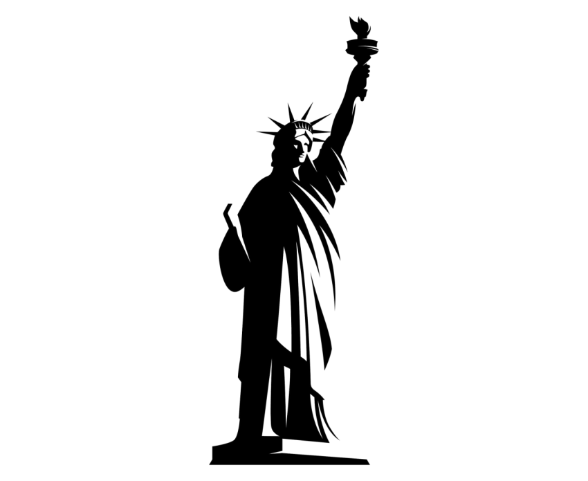 Statue of Liberty PNG icon Transparent Background