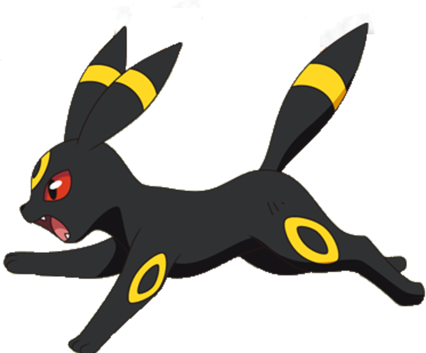 Black Pokemon PNG Isolated on Vector Free Download