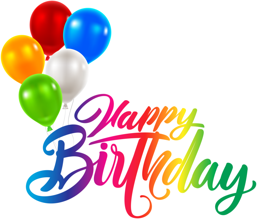 Elegant Happy Birthday PNG Image Free Download