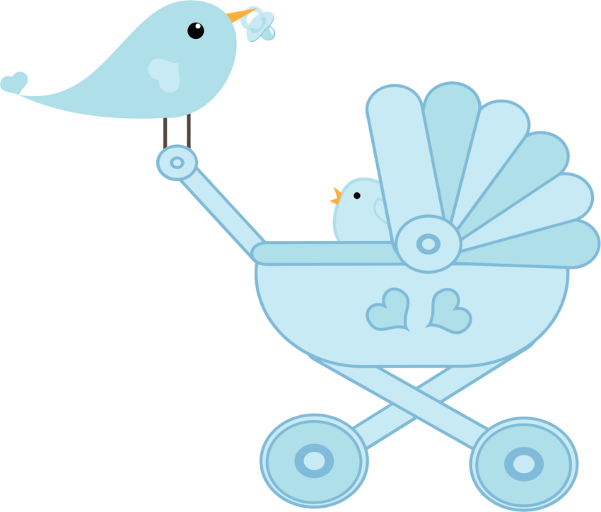 Stroller PNG Sparrow Drawning Free Download