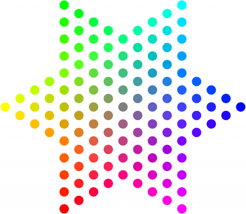 Color Map Star free png download