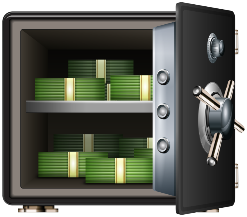 Illustration Bank Vault PNG Picture Free Download