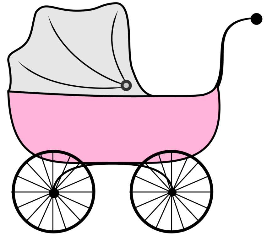 Stroller PNG Drawing Free Download
