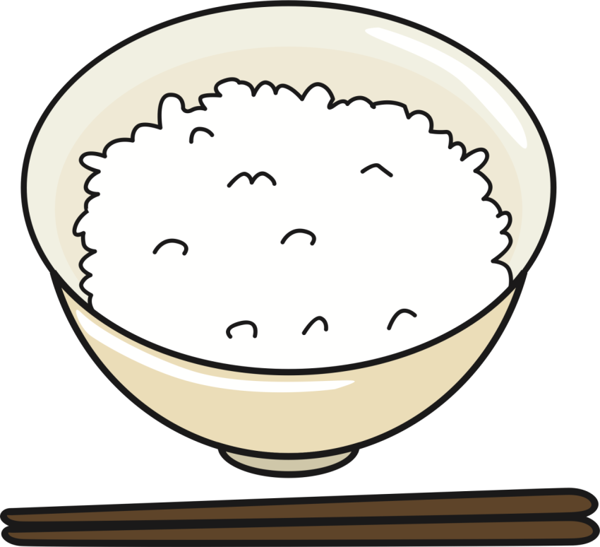 Cute Rice PNG Food Image & Icon