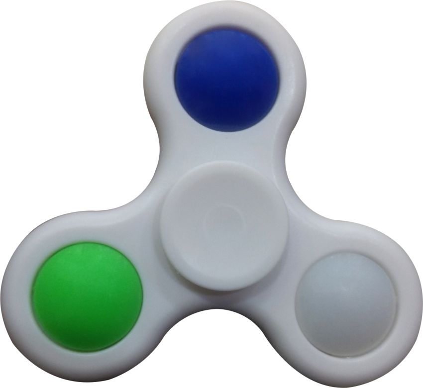 Small Fidget Spinner Rounding Game PNG With White Outline PNG Image Transparent Free Download