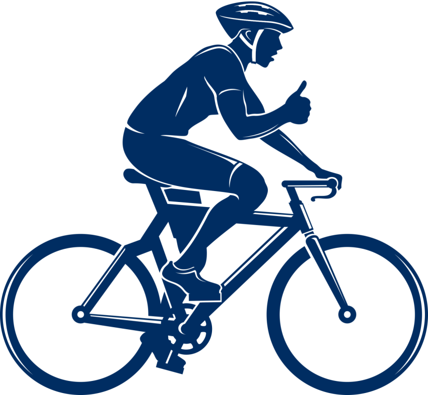 Blue Cycling PNG Icon & Logo Free Download