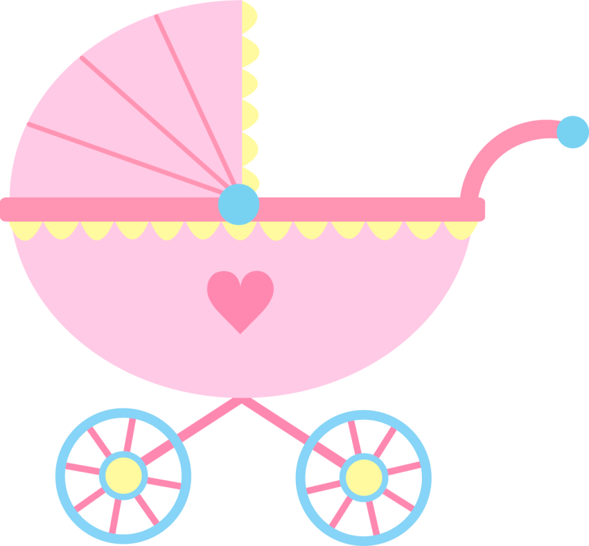 Pink Stroller PNG Picture Free Download