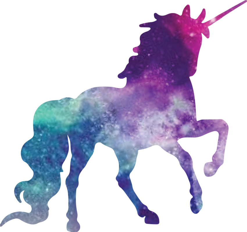 Artistic Unicorn PNG Horse Picture