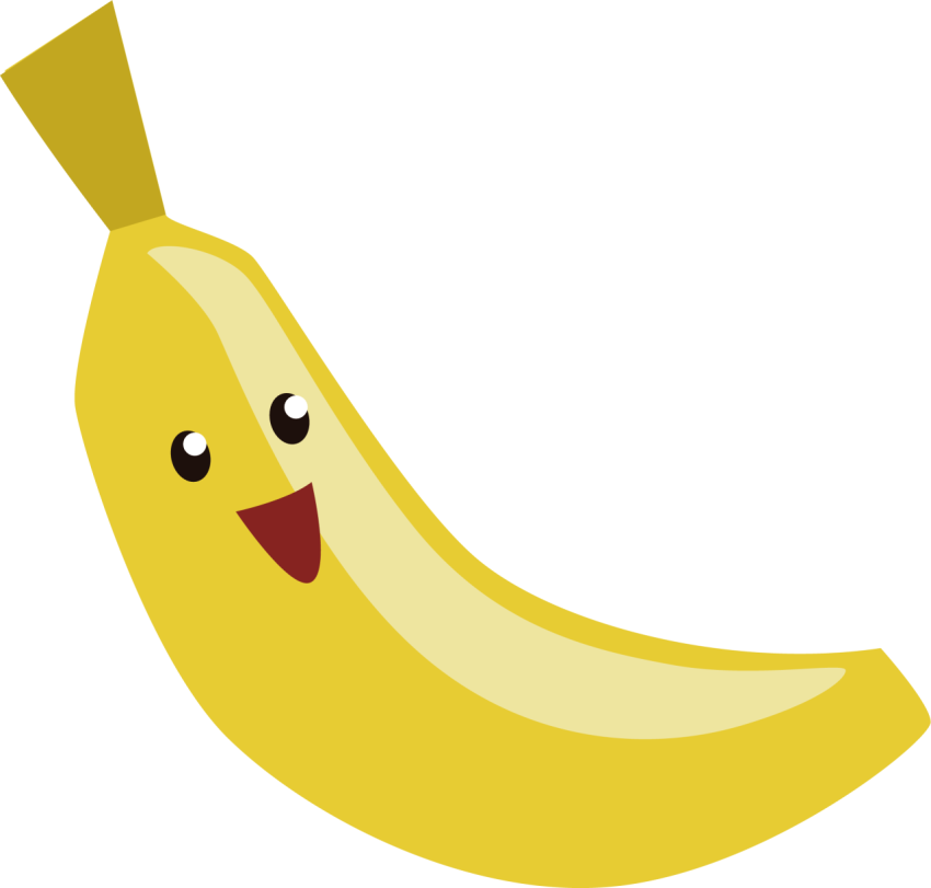 Best Clipart Banana Cartoon Face PNG Free Vector Graphic PNG Free Download