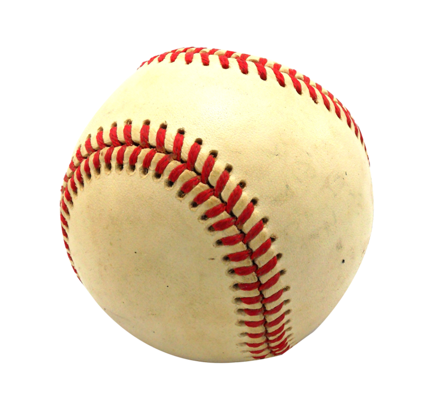 Vintage Baseball PNG Game Tool Free Transparent