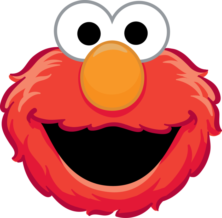 Vector PSD Elmo PNG Face icon Free Download