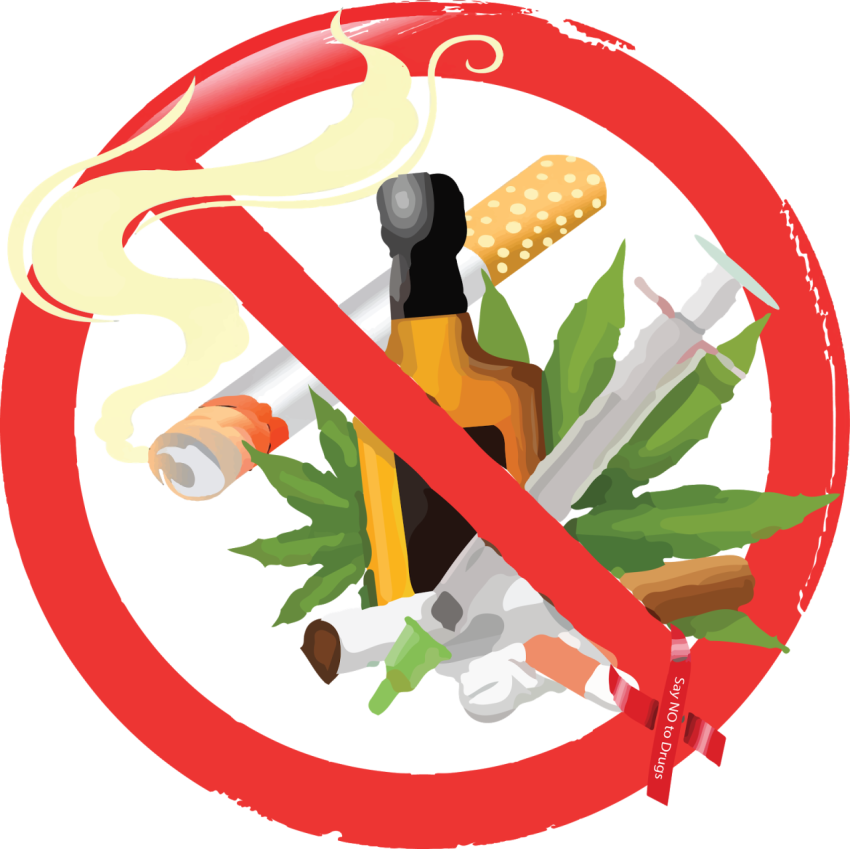 Stop Drugs PNG Transparent Images Free Download