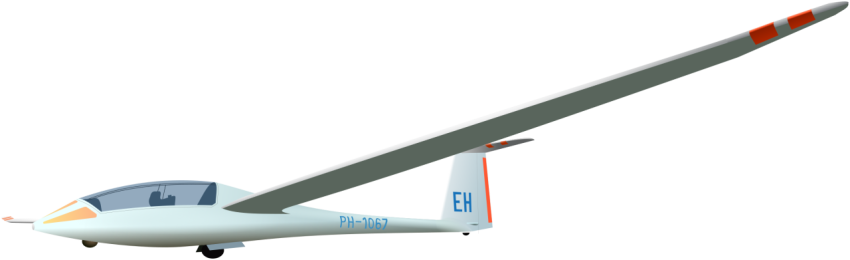 Large Glider PNG Plane Free Download