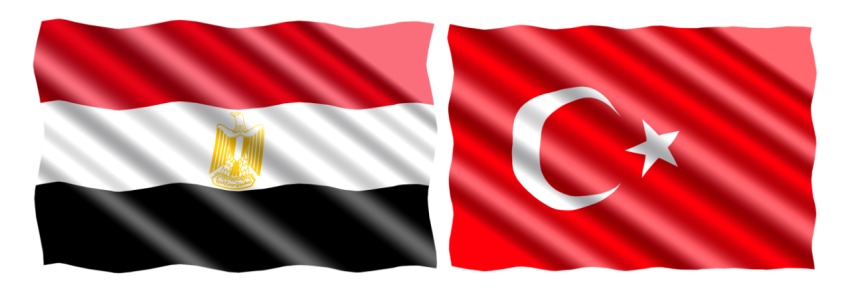 Illustration Turkey Flag PNG Picture Free Download