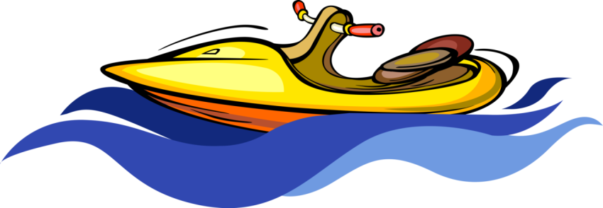 Jet Ski PNG Cartoon Seasea Image Free Download