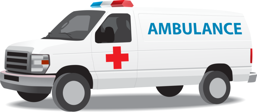 Ambulance PNG Tempo traveller image free download