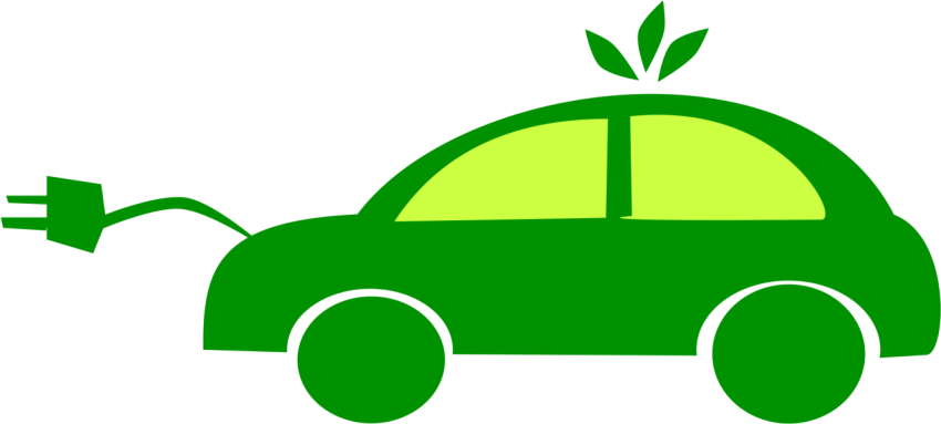 PSD Electric Car PNG Logo Free Download