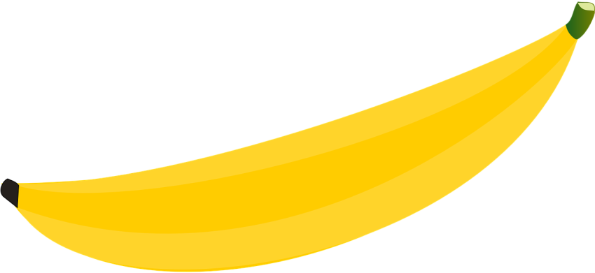 Yellow Banana Food Vector PNG Icon Free Download