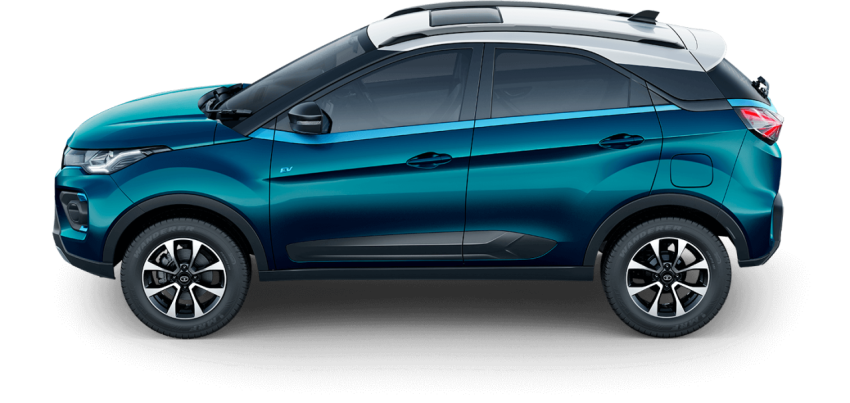 Top View Electric Car PNG Image Free Download