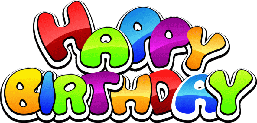 Animated Happy Birthday PNG Picture Free Download