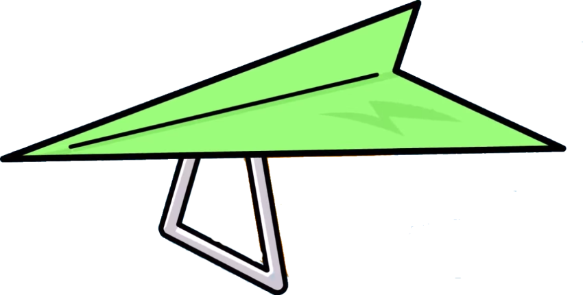 Glider PNG Hand art on Svg Image