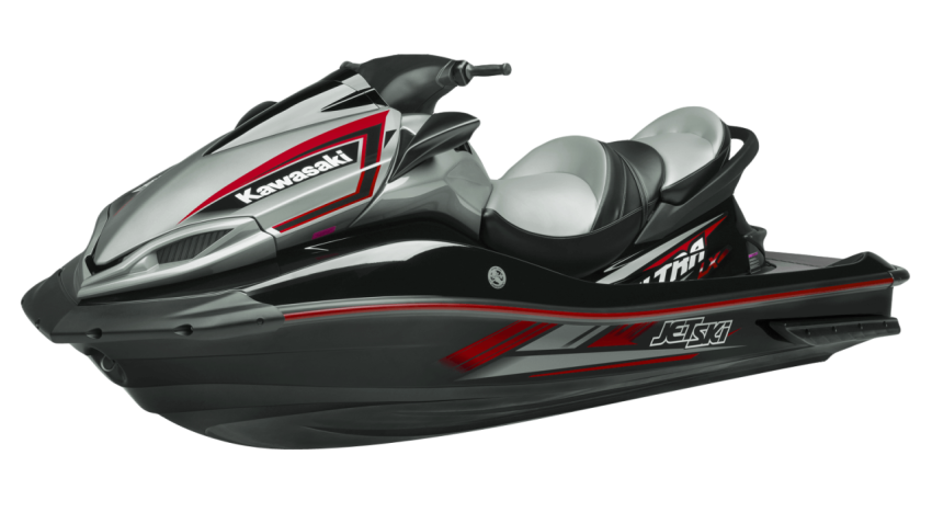 Black Stand up Jet Ski PNG Image Free Download