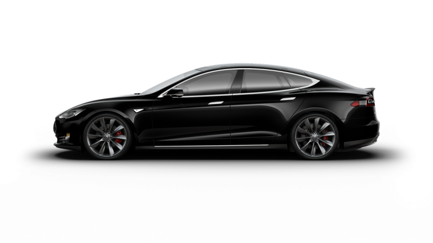 Black Electric Car PNG Image Free Download