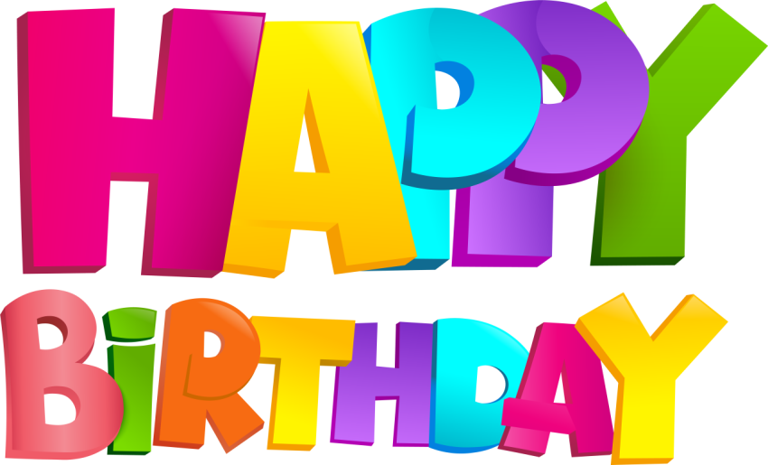 Happy Birthday PNG Image PNGWing Free Download