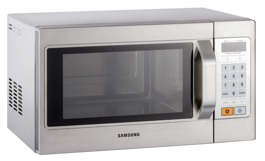 HD Silver Microwave Oven PNG Picture