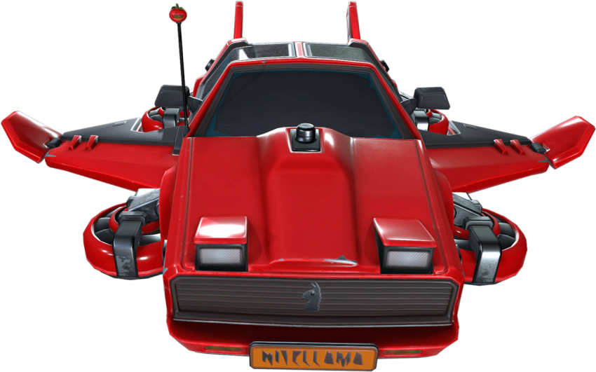 Red Glider PNG Image Free Download