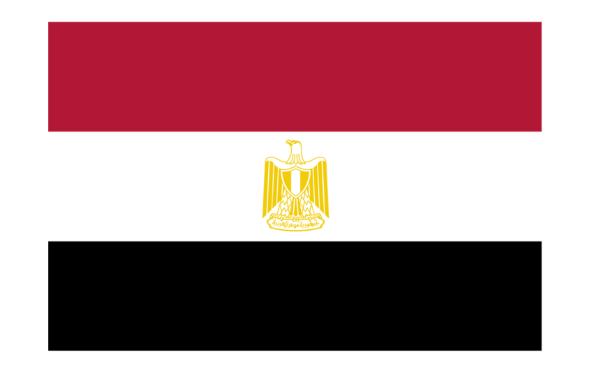 Silhouette Egypt Flag PNG Free Picture