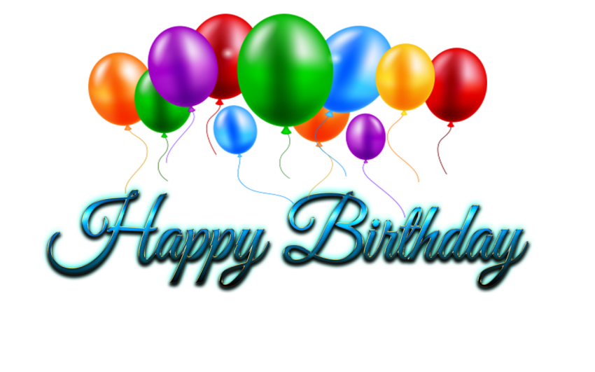 Calligraphy Happy Birthday PNG Image On Free Download