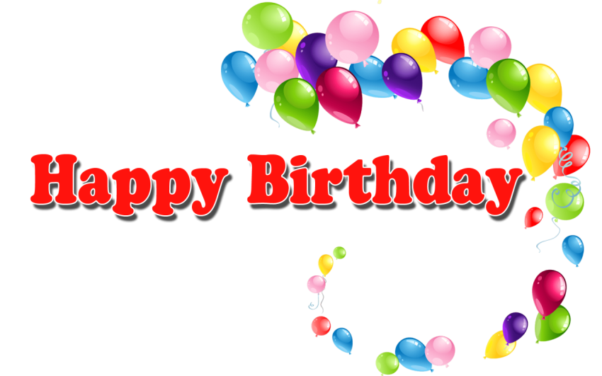 Design Happy Birthday PNG Transparent Background Image