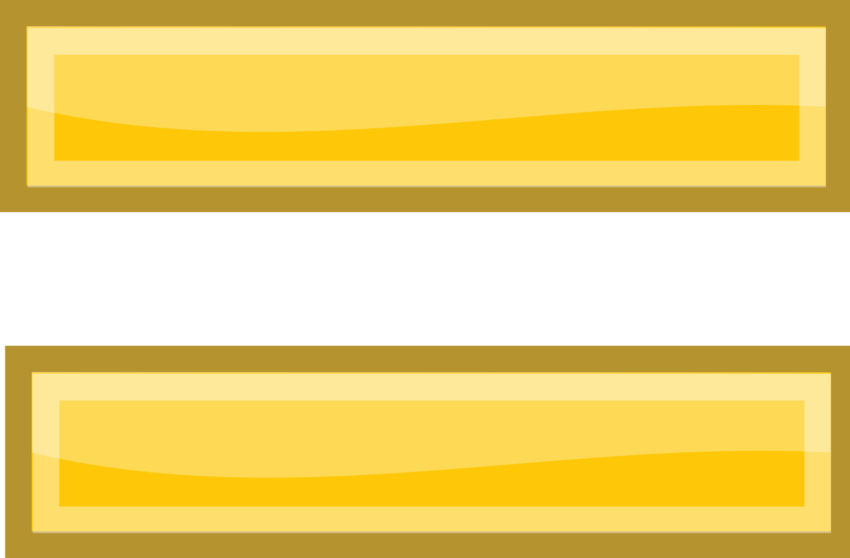 Isolated Yellow Equals PNG Image