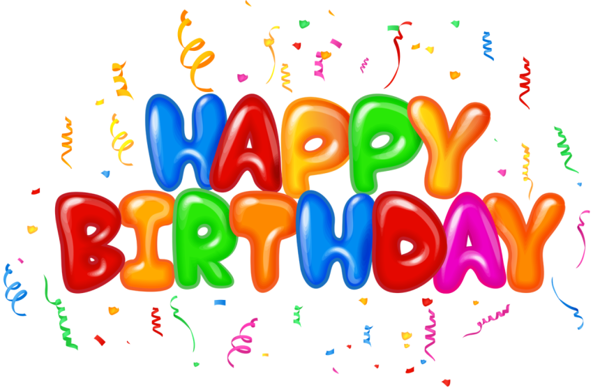 Babbly Birthday PNG Vector Image