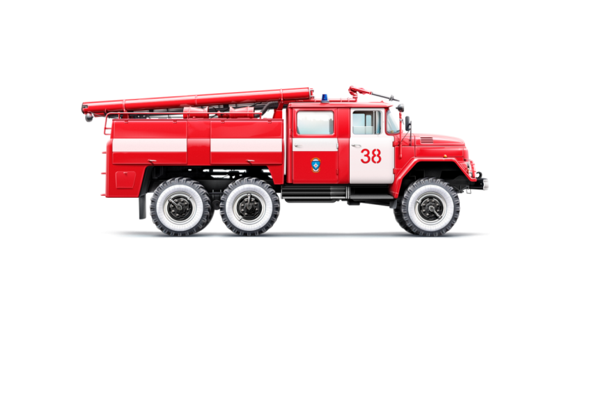 Fire Truck PNGs Free Background