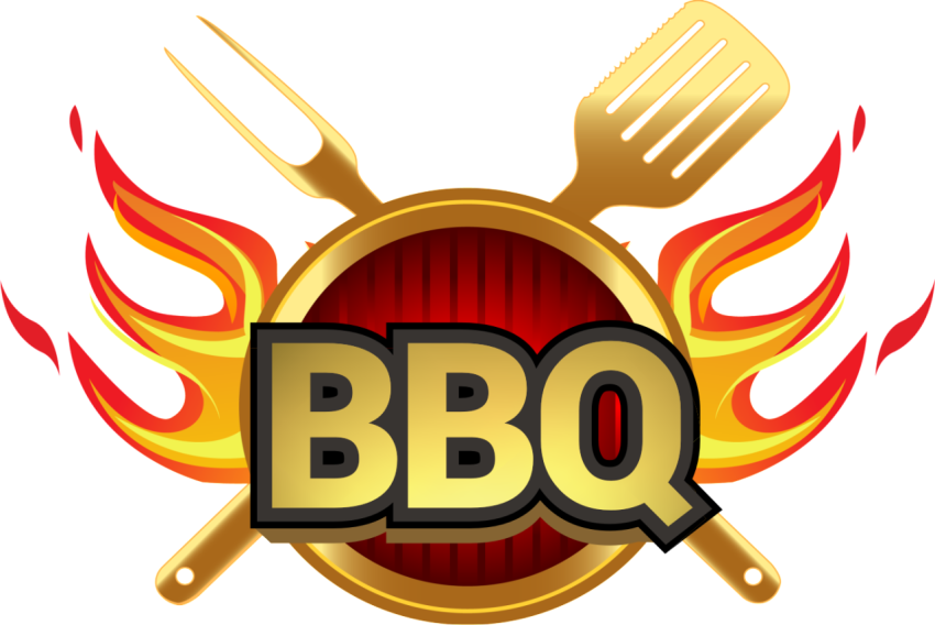 Isolated On BBQ Barbecue PNG Logo Free Download