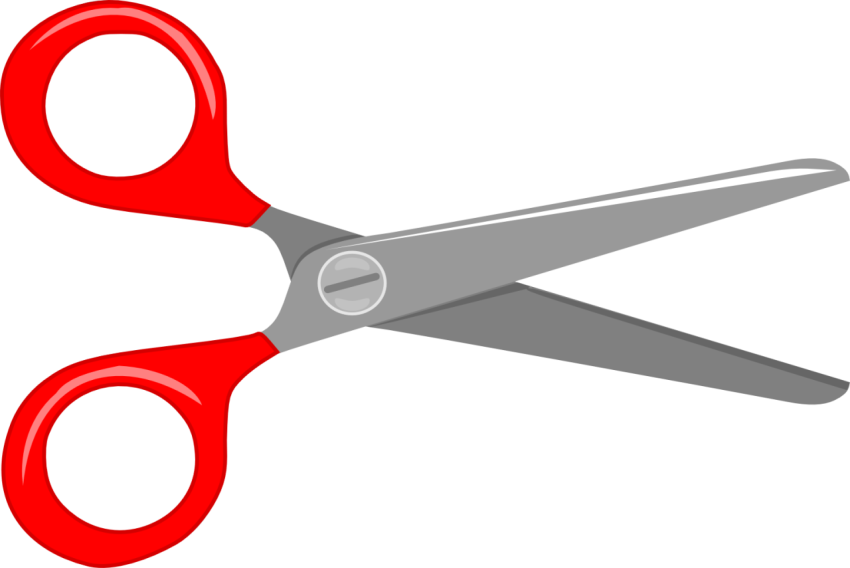 Red Scissor PNG Image Free Download