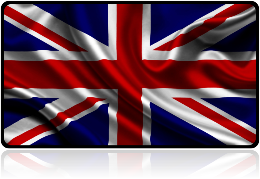 Waving United Kingdom Flag PNG Free Photo