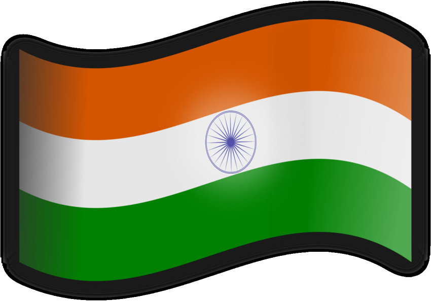 India Flag PNG Emoji Image