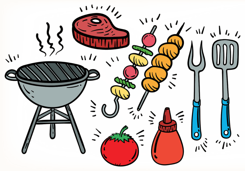 Aesthetic Barbecue PNG Kitchen Tool Free Download