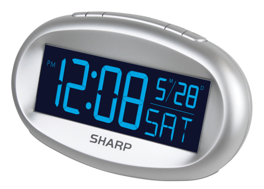 Electronic Alarm Clock PNG Machine Image