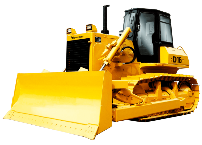 HD Bulldozer PNG Transparent Background