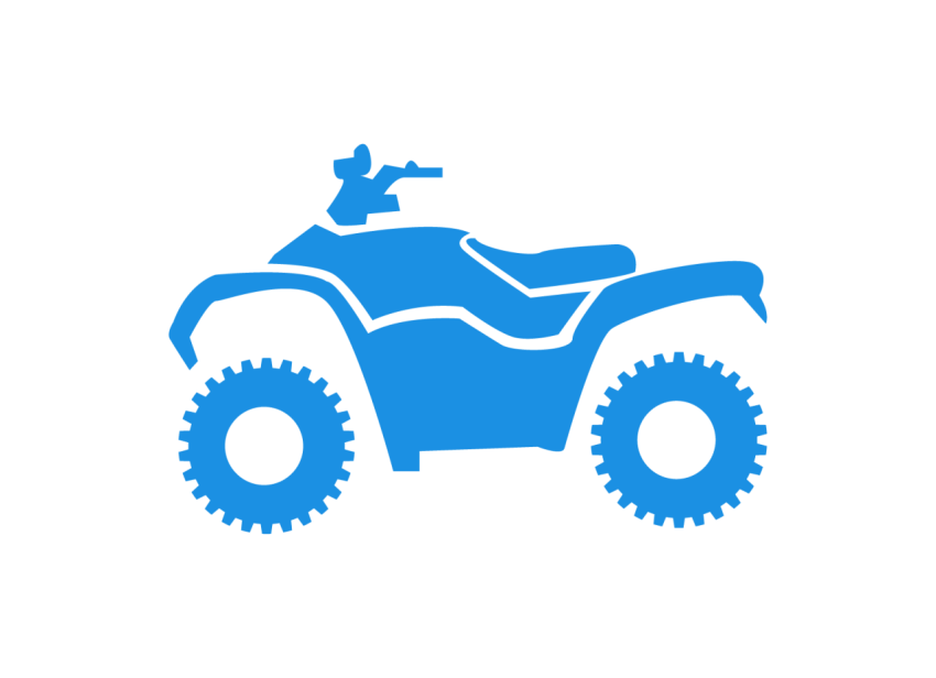 Blue Art ATV PNG Image Free Download