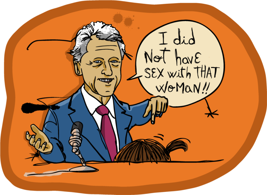 Bill Clinton Royalty Free Vector ARt PNG Image