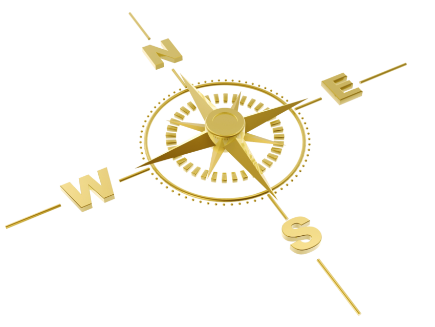 Rose Compass PNG Image Free Download