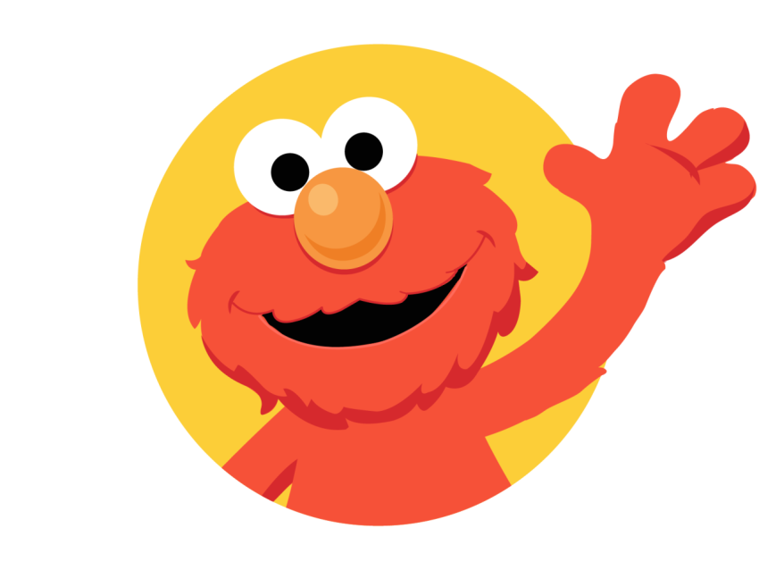 Transparent Elmo PNG Sticker Free Download