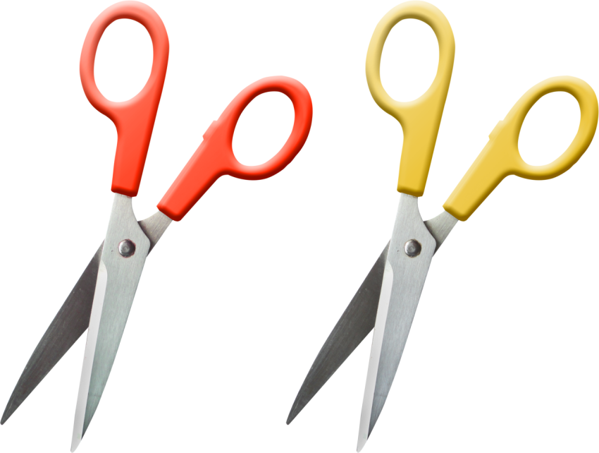Clipart on Scissor Pair PNG Image Free Download